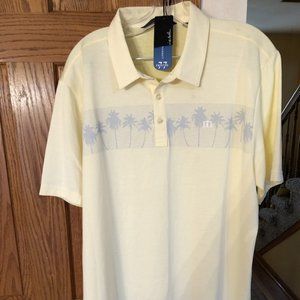 Travis Mathew Three to the Beach Golf Polo NWT